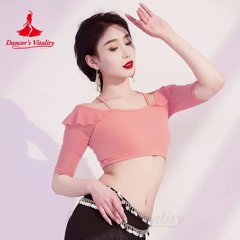 BellyDance Practice Clothes Suit  Women's Customized Elegant and Comfortable Oriental Dance Professional Performance Clothing