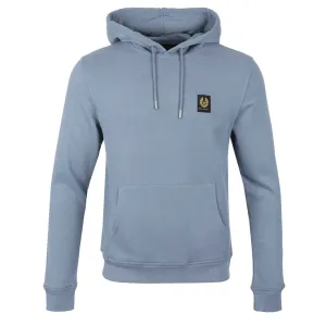 Belstaff Hoodie Sweat Top in Blue Flint