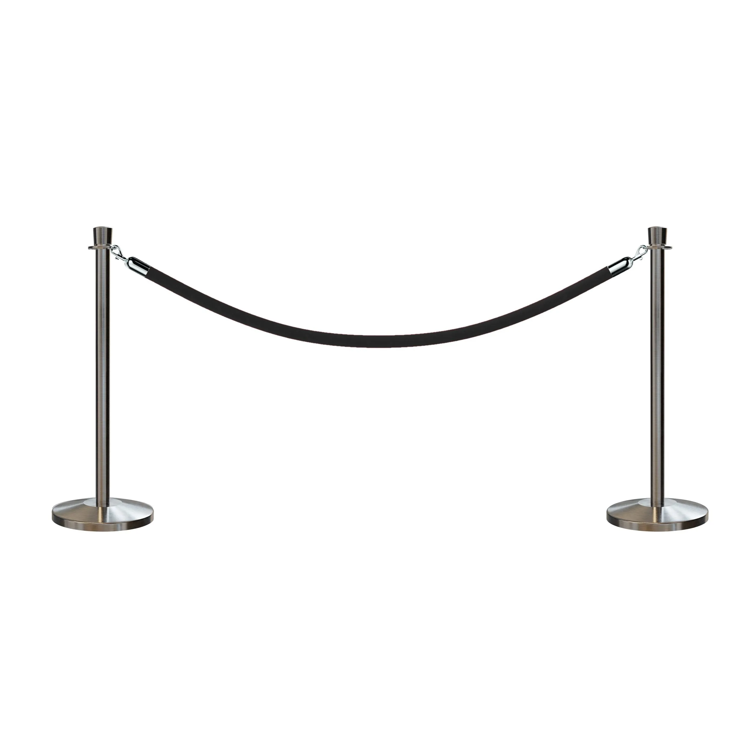 Crown Top Post and Rope Stanchion Kit - Montour Line