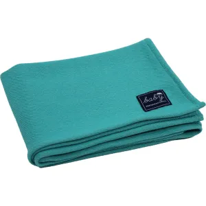 Factory Second Solid Wool Baby Blanket - Teal