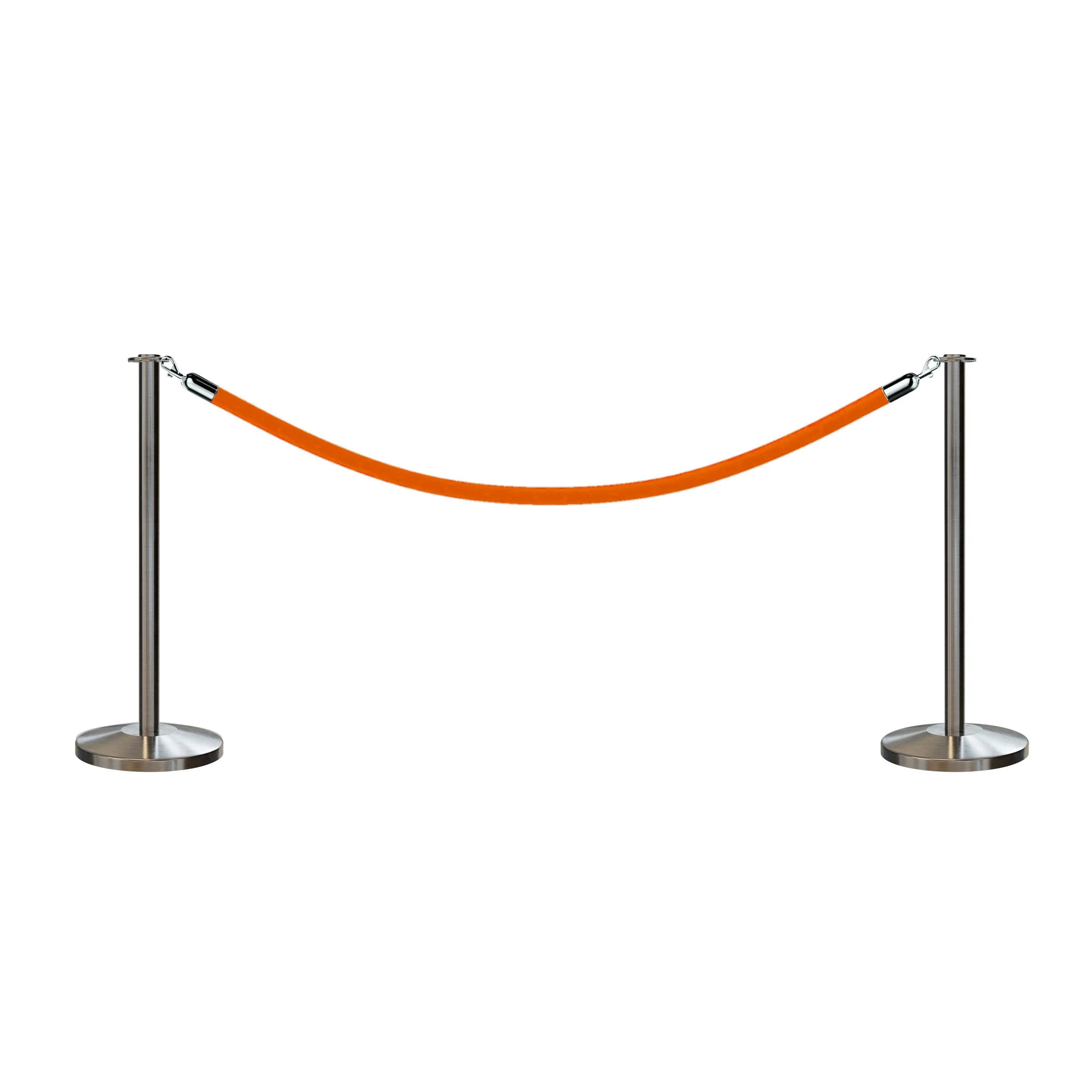 Flat Top Post and Rope Stanchion Kit - Montour Line