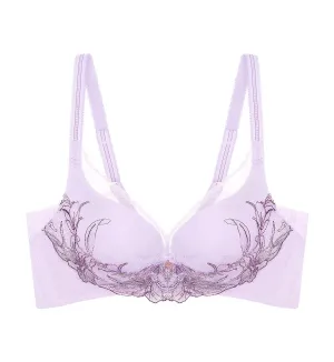 FLORALE ORCHID NON-WIRED PADDED BRA