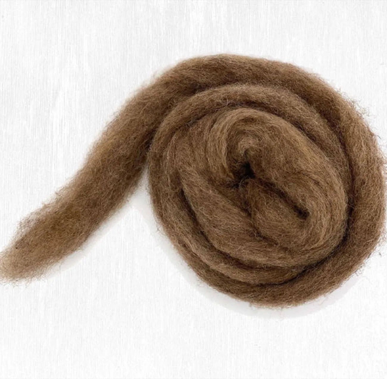 Furry Friends | Carded Corriedale Wool Sliver