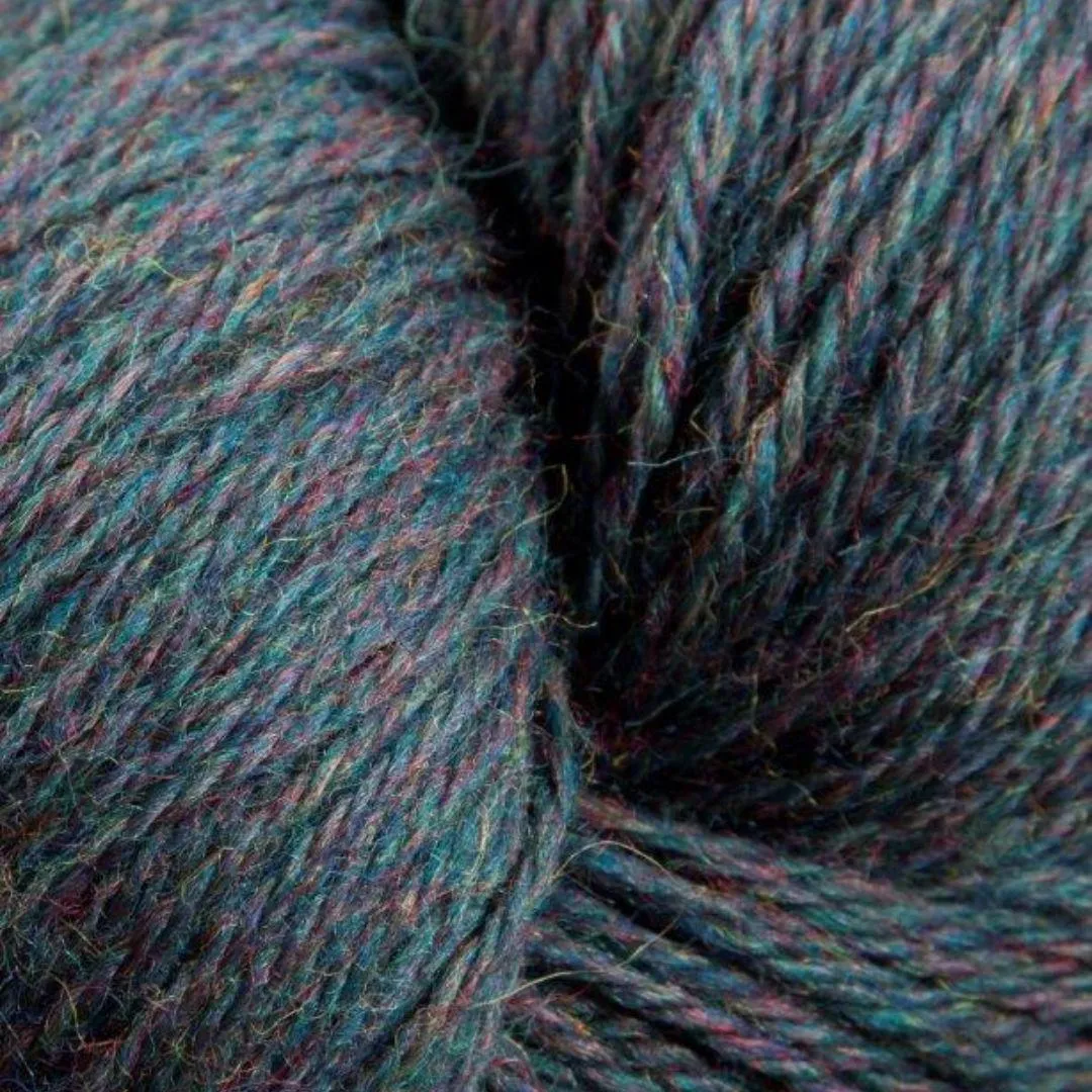 Heather Line Yarn - 5 Skeins per Bundle | 2/8 Fingering Weight | 2,500 Yards Total | Blended Wool