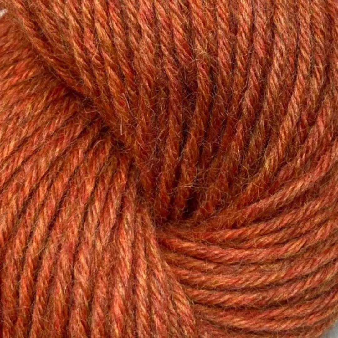 Heather Line Yarn - 5 Skeins per Bundle | 2/8 Fingering Weight | 2,500 Yards Total | Blended Wool