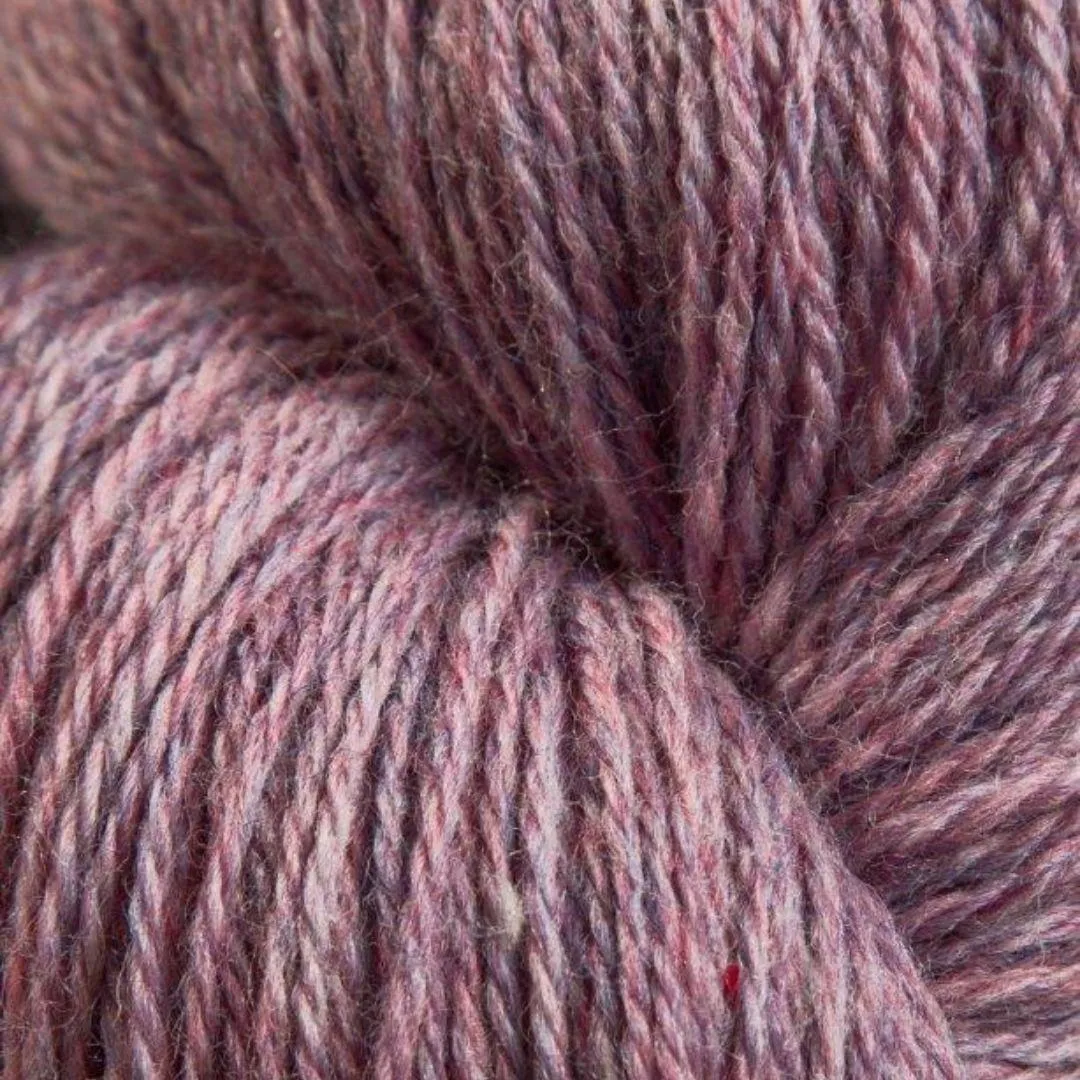 Heather Line Yarn - 5 Skeins per Bundle | 2/8 Fingering Weight | 2,500 Yards Total | Blended Wool