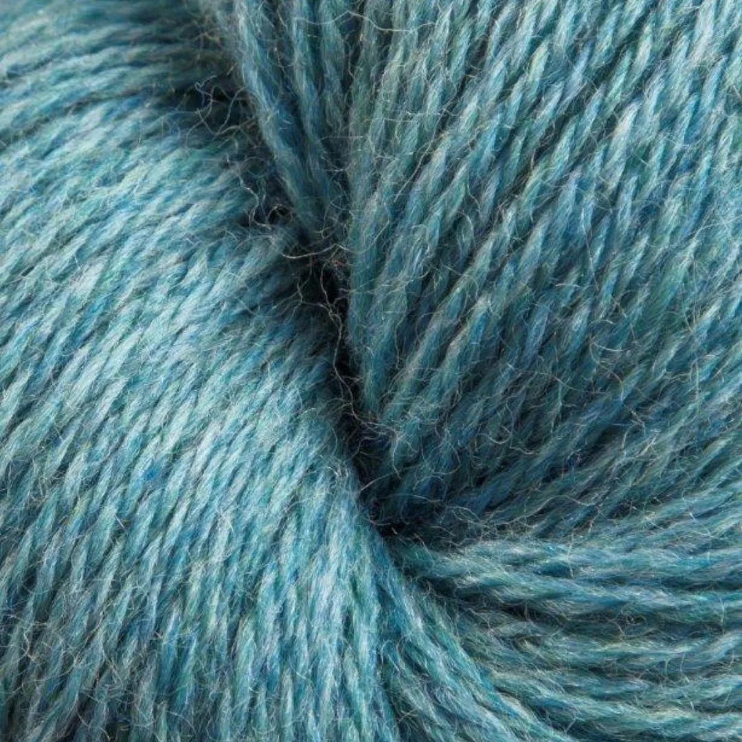 Heather Line Yarn - 5 Skeins per Bundle | 2/8 Fingering Weight | 2,500 Yards Total | Blended Wool