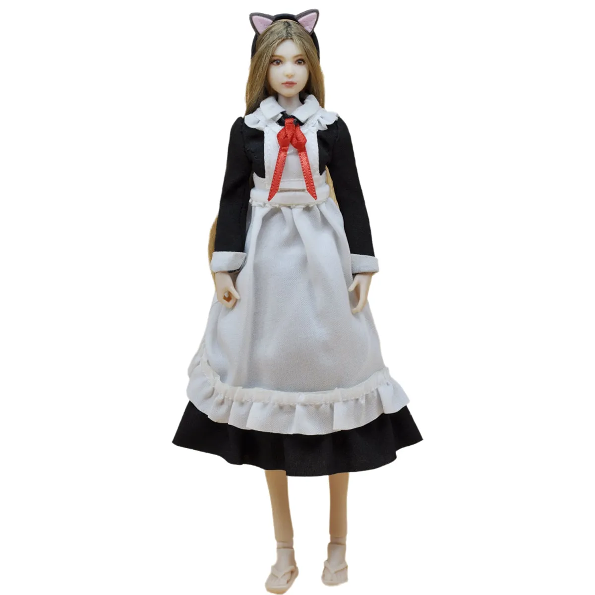 HiPlay CUKE TOYS, The Housemaid Doll Clothes Set,  For 6 Inches Figure