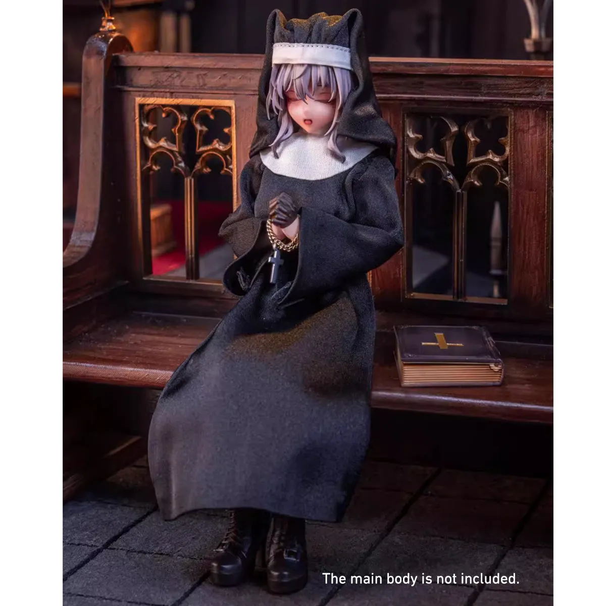 HiPlay HASUKI, Nun Outfit Mecha Girl Costume, Figure Doll Clothes