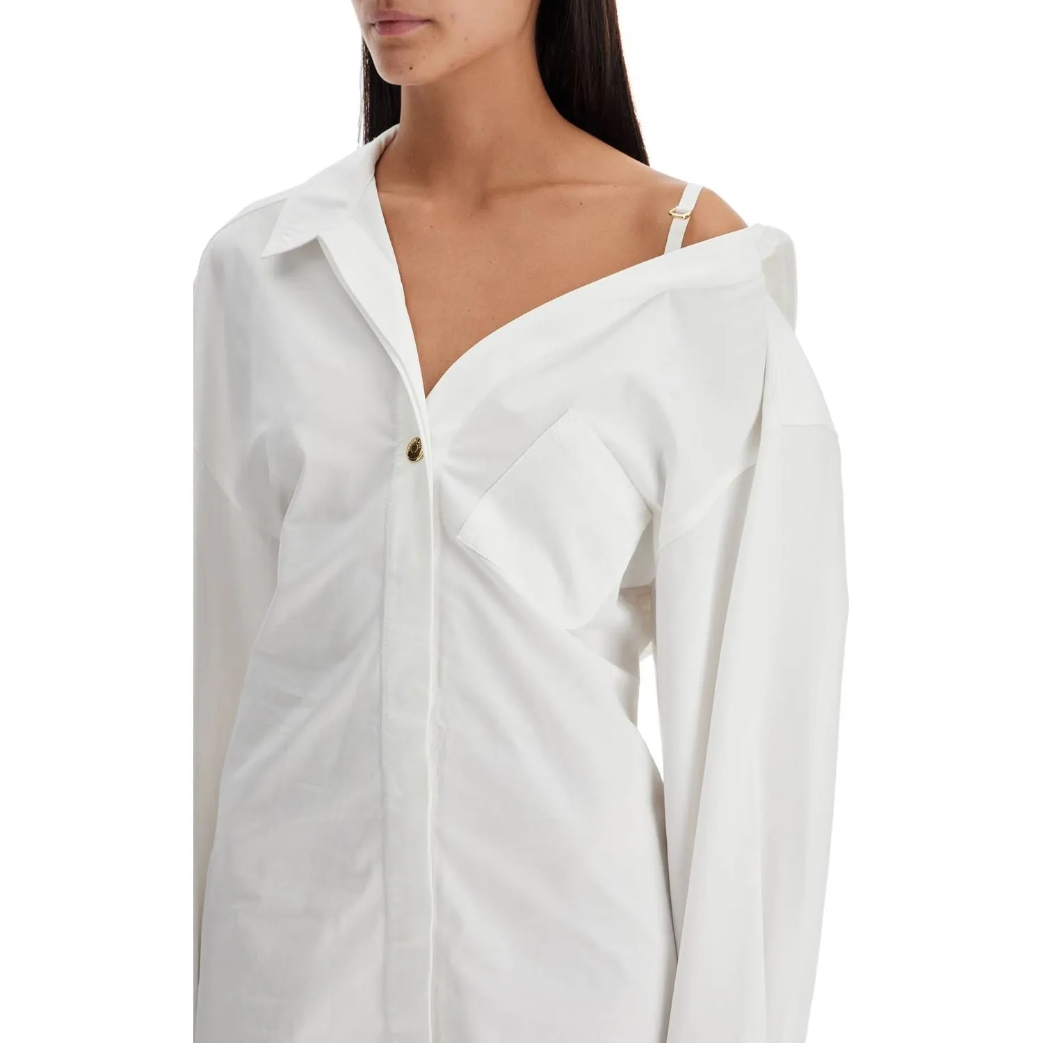 Jacquemus the mini shirt dress 'la mini robe