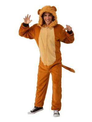 Men's Costume - Lion Furry Onesie