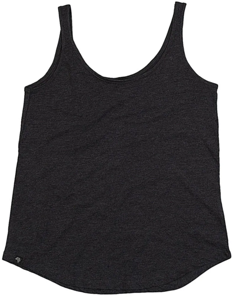 MTS M092 ― Damen Loose Fit Tank Top Bio-Baumwolle - Charcoal Melange Grau