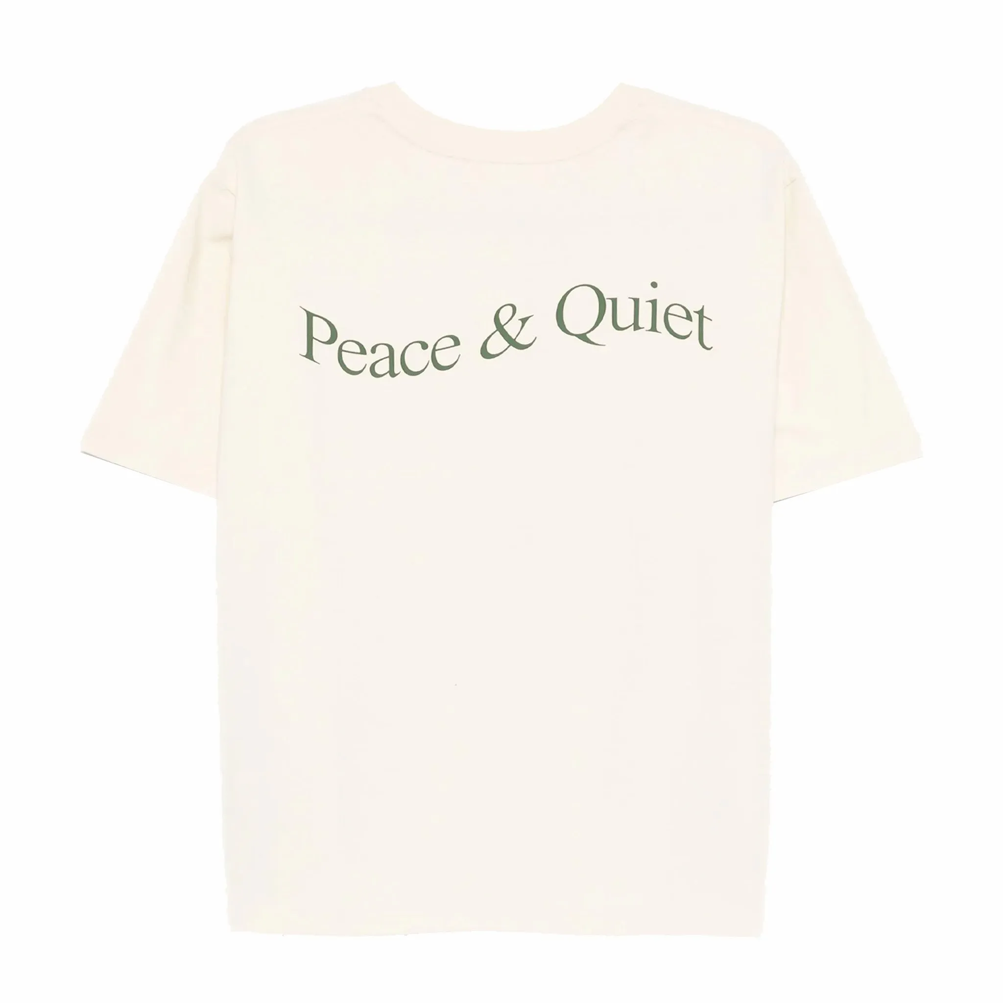 Museum of Peace & Quiet Wordmark T-Shirt (Bone)