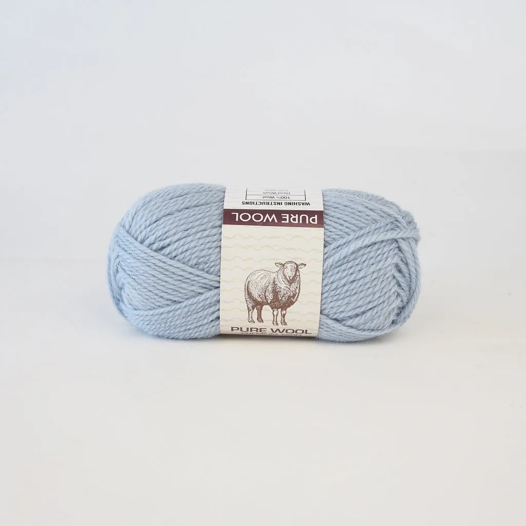 Pure Wool Yarn - 100% Wool - 8ply 50g