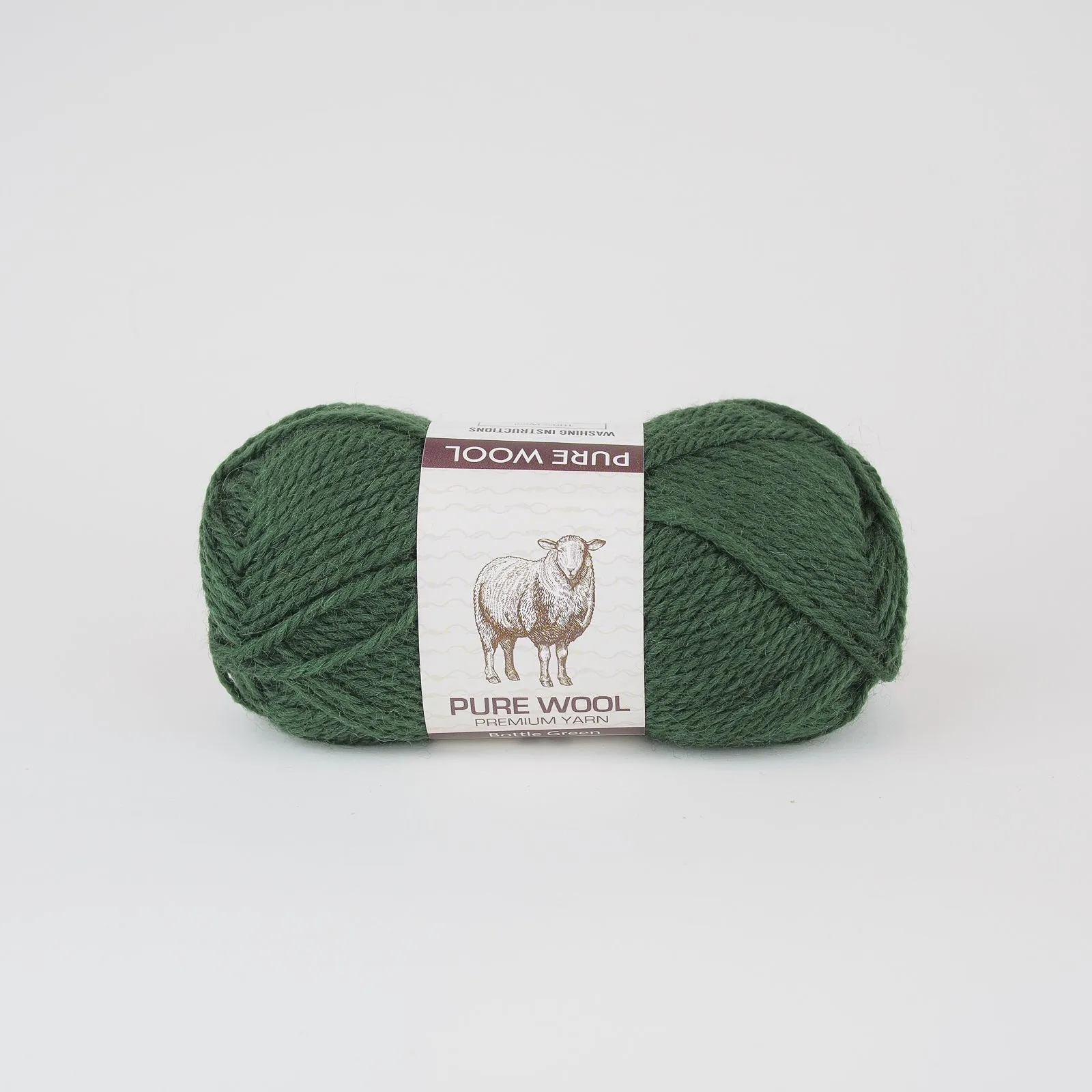 Pure Wool Yarn - 100% Wool - 8ply 50g