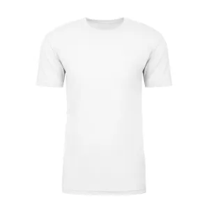 White Short Men's Sleeve Crew Neck T-shirt