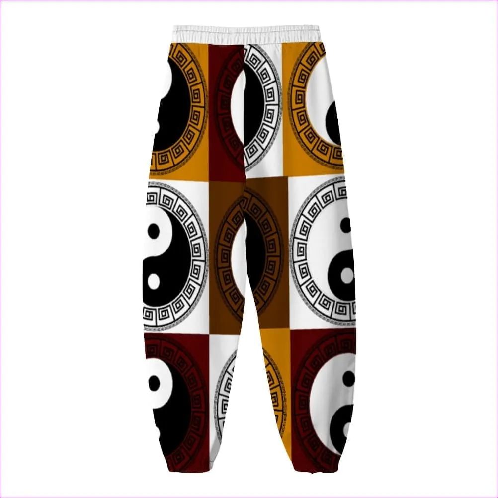 Yin Yang Baggy Broken Twill Joggers with Optimal Design